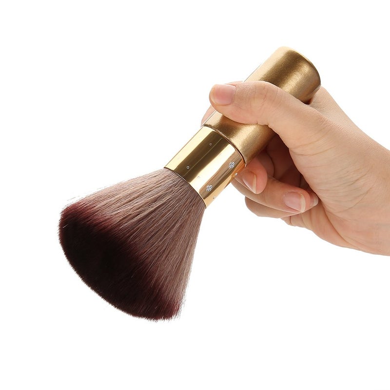 woobles Shaving Powder, Soft Hair Brush, Professional Hairdressing Neck Duster Clean Haircut Salon Barber Tool - Image 4